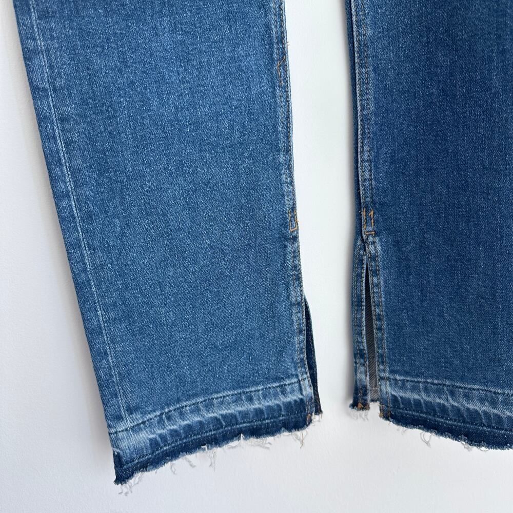 Re/Done Jeans Womens 27 High Rise Skinny Boot Western Rinse Stretch - Picture 6 of 14